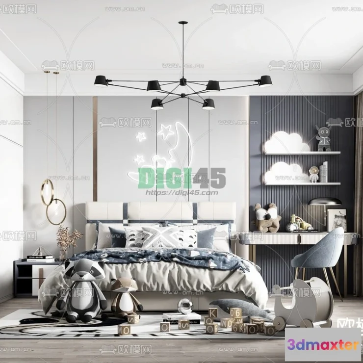 1111844 - Children Room 3D Scenes - 1197