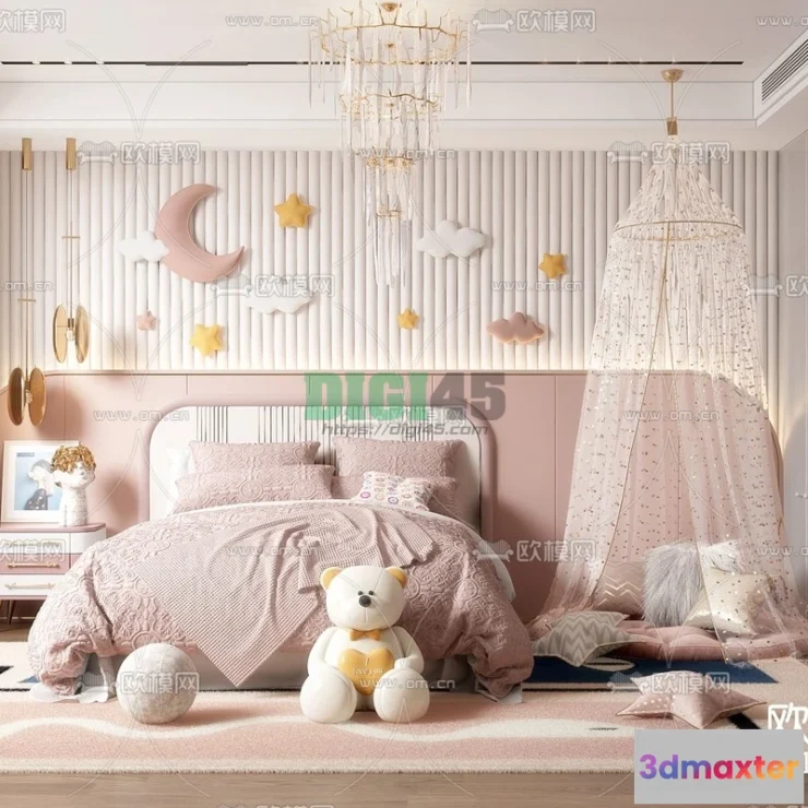 1111848 - Children Room 3D Scenes - 1199