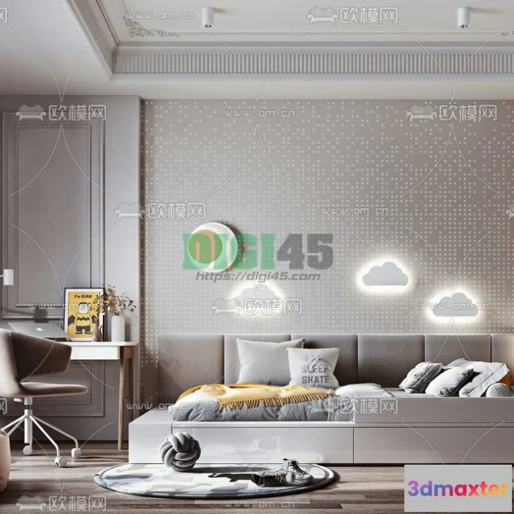 1111860 - Children Room 3D Scenes - 1205