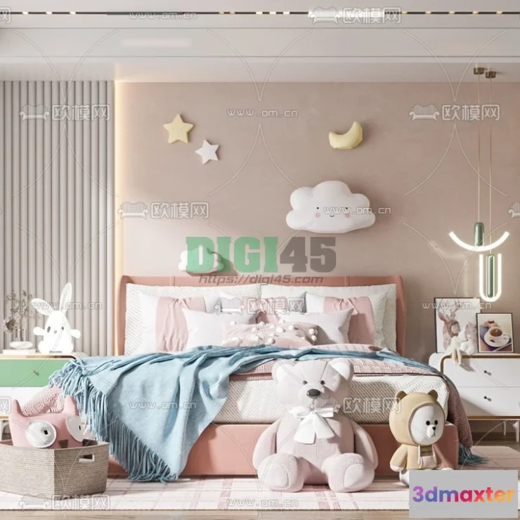 1111864 - Children Room 3D Scenes - 1207