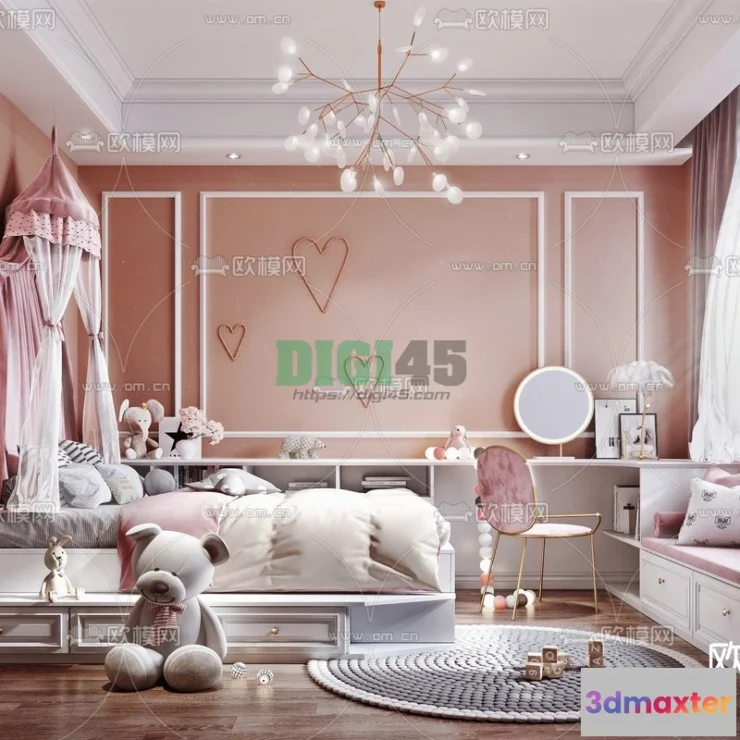 1111866 - Children Room 3D Scenes - 1208