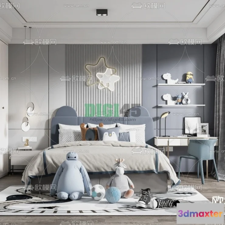 1111870 - Children Room 3D Scenes - 1210