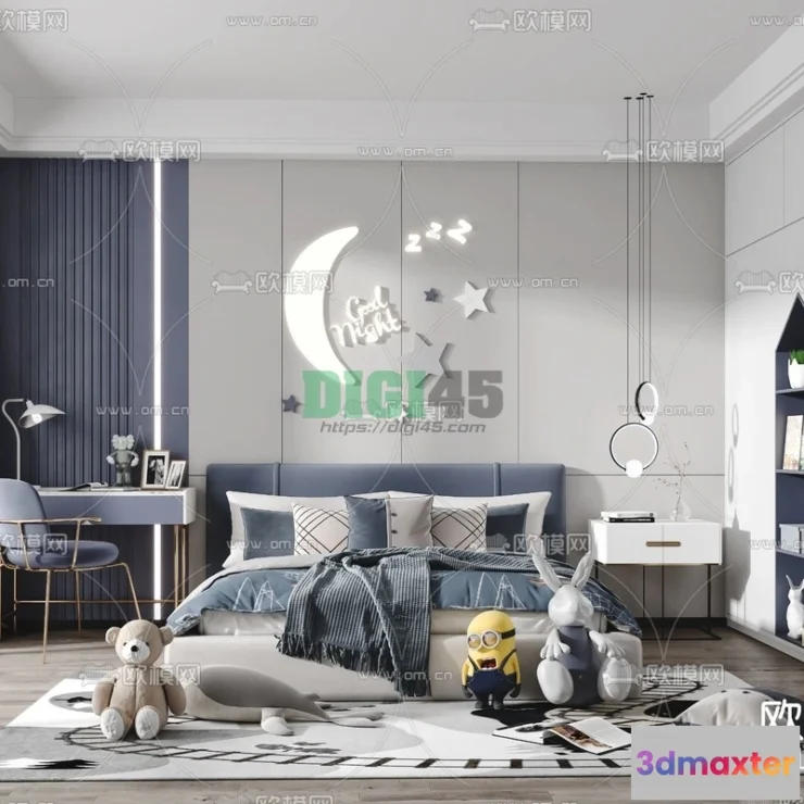 1111882 - Children Room 3D Scenes - 1216