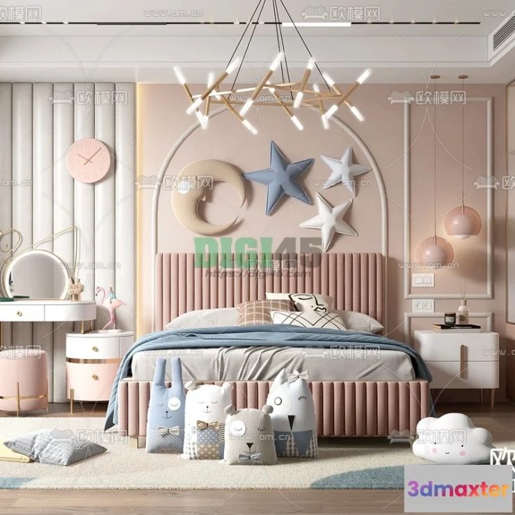 1111894 - Children Room 3D Scenes - 1222