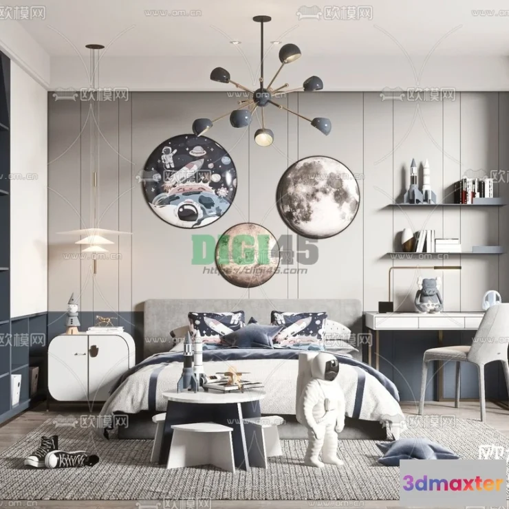 1111900 - Children Room 3D Scenes - 1225