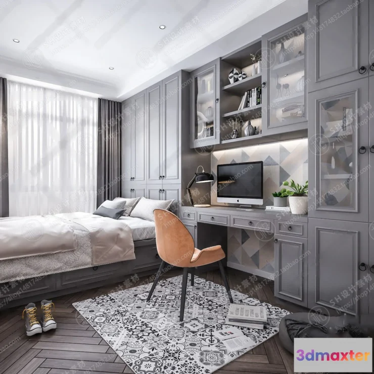 1114804 - CHILDREN ROOM 3D SCENES - VRAY RENDER - 05