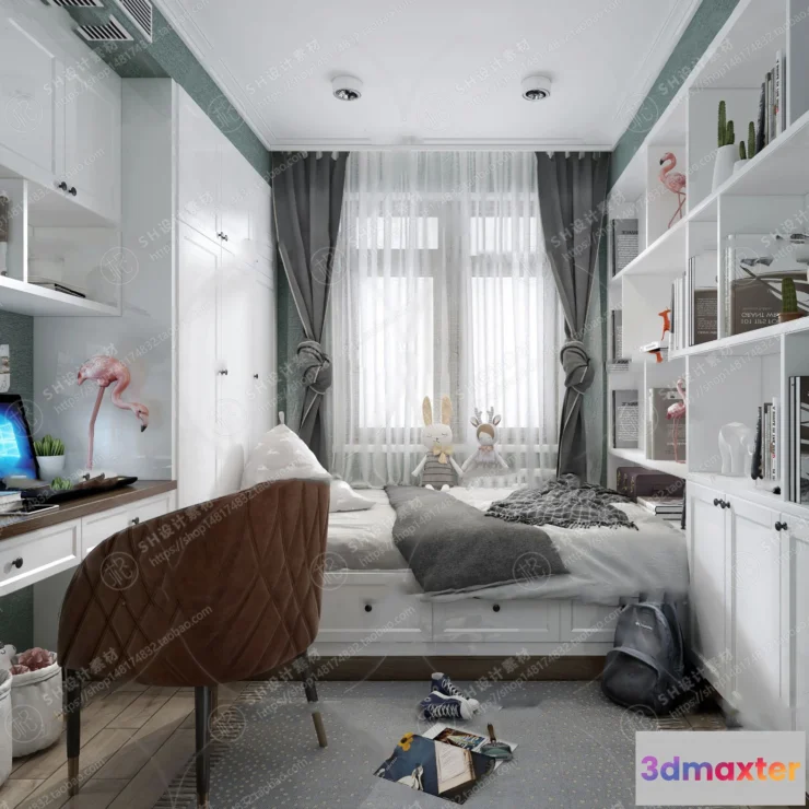 1114816 - CHILDREN ROOM 3D SCENES - VRAY RENDER - 11