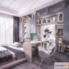 1114820 - CHILDREN ROOM 3D SCENES - VRAY RENDER - 13