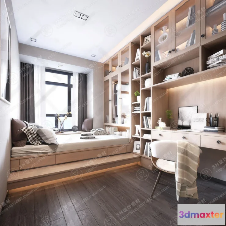 1114836 - CHILDREN ROOM 3D SCENES - VRAY RENDER - 21