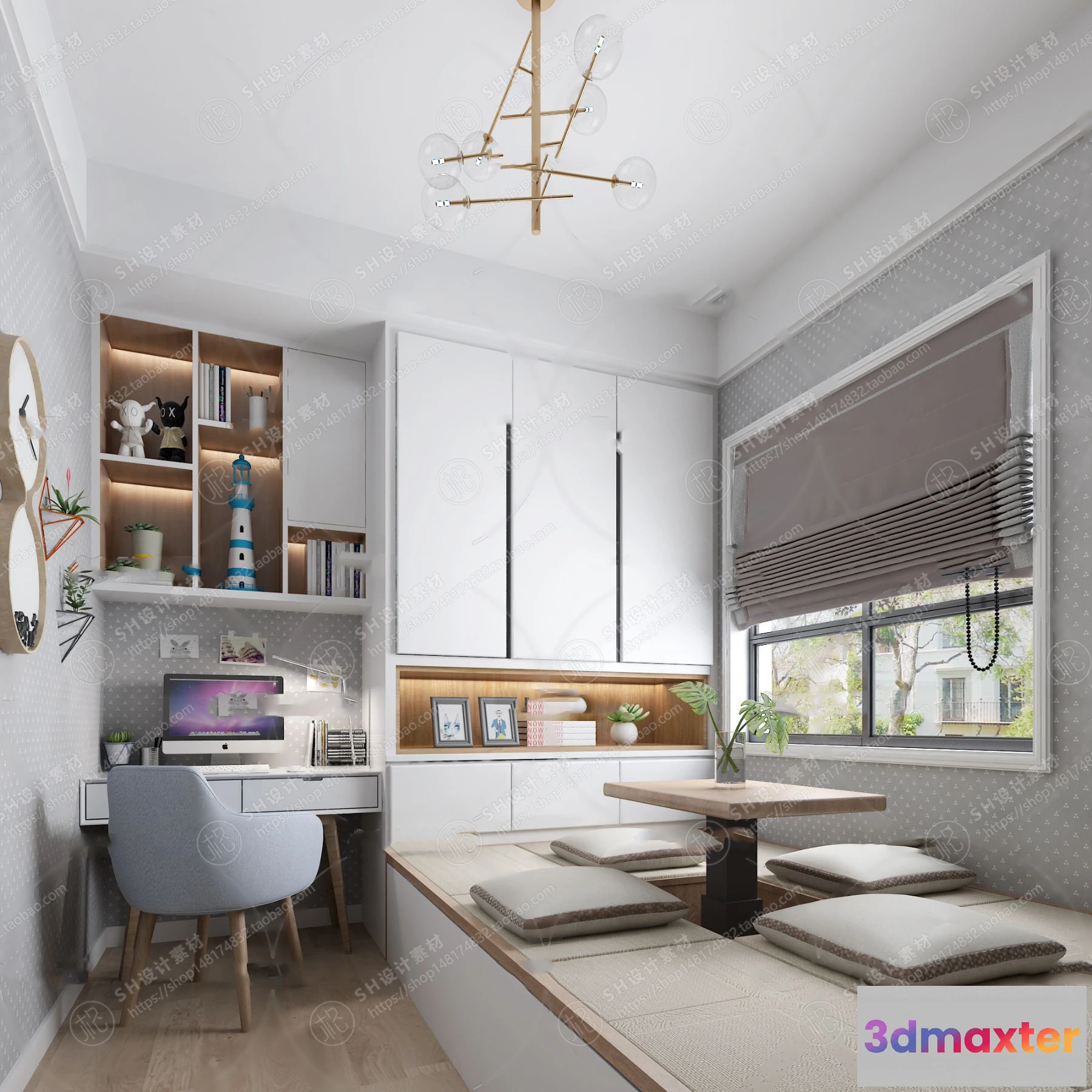 1114844 - CHILDREN ROOM 3D SCENES - VRAY RENDER - 25