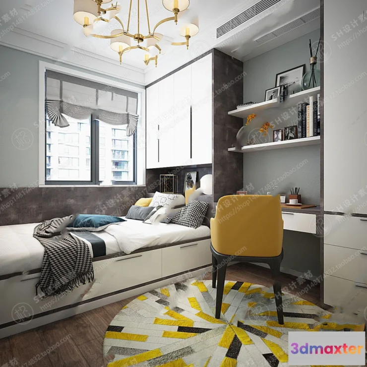 1114850 - CHILDREN ROOM 3D SCENES - VRAY RENDER - 28