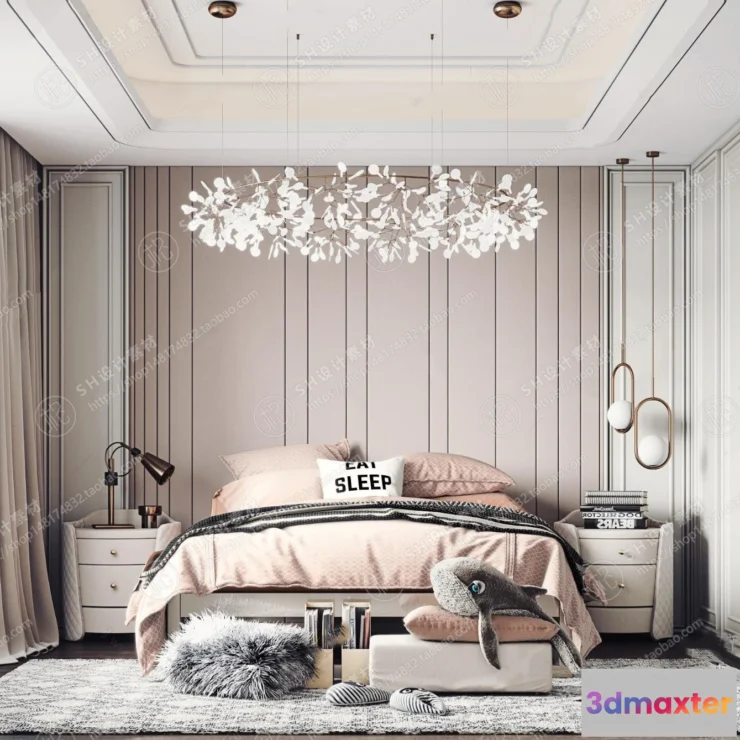 1114864 - CHILDREN ROOM 3D SCENES - VRAY RENDER - 35