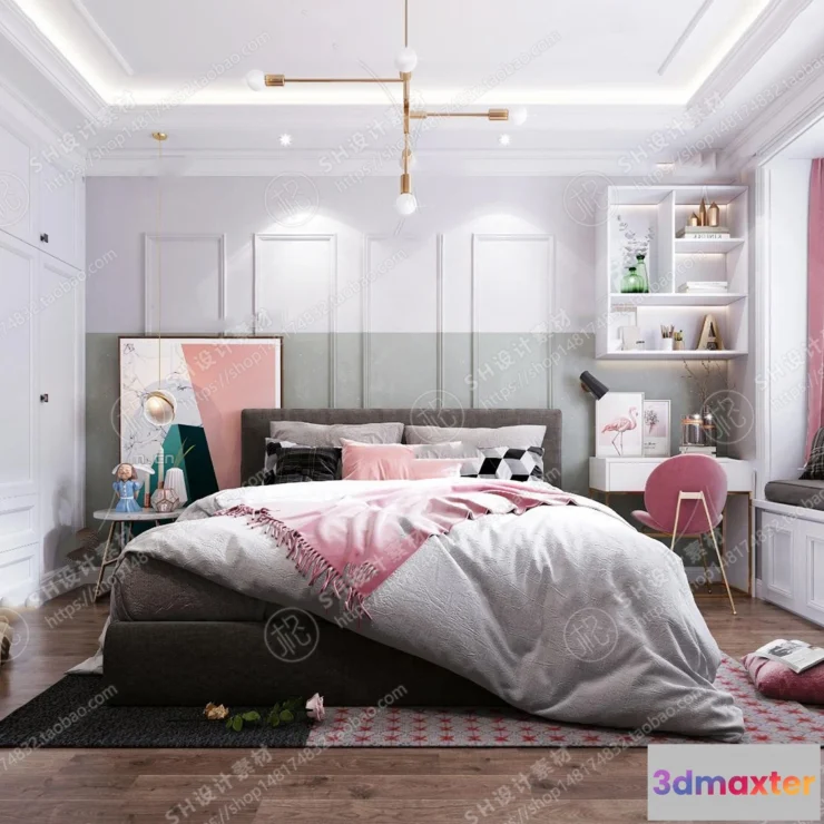 1114912 - CHILDREN ROOM 3D SCENES - VRAY RENDER - 59
