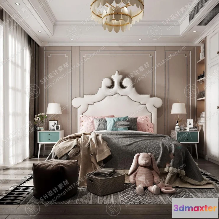 1114934 - CHILDREN ROOM 3D SCENES - VRAY RENDER - 70