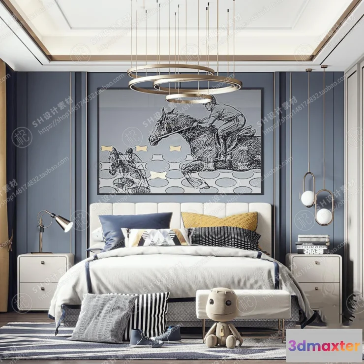 1114966 - CHILDREN ROOM 3D SCENES - VRAY RENDER - 86