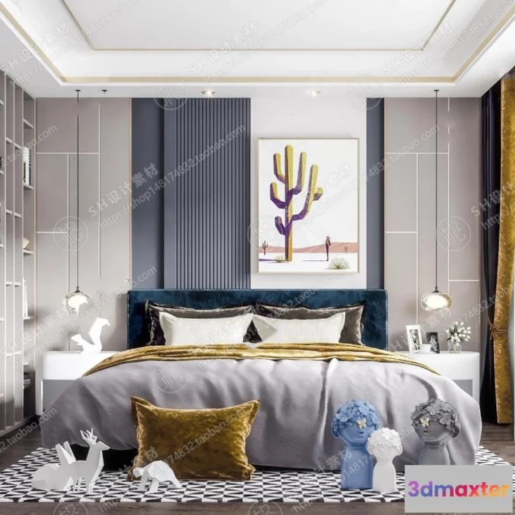 1114970 - CHILDREN ROOM 3D SCENES - VRAY RENDER - 88