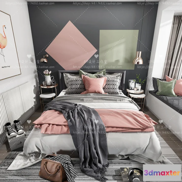 1115004 - CHILDREN ROOM 3D SCENES - VRAY RENDER - 105