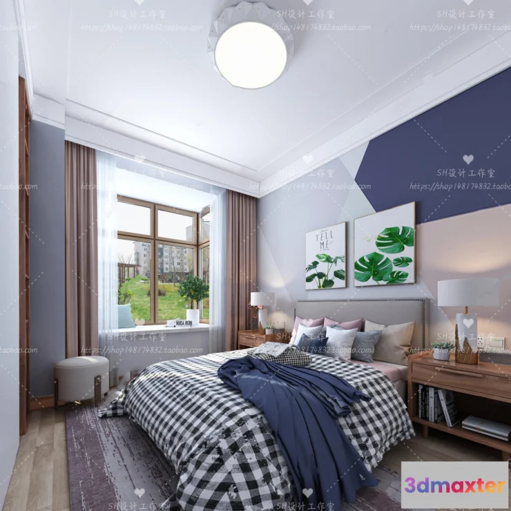 1115014 - CHILDREN ROOM 3D SCENES - VRAY RENDER - 110