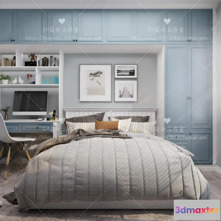 1115018 - CHILDREN ROOM 3D SCENES - VRAY RENDER - 112