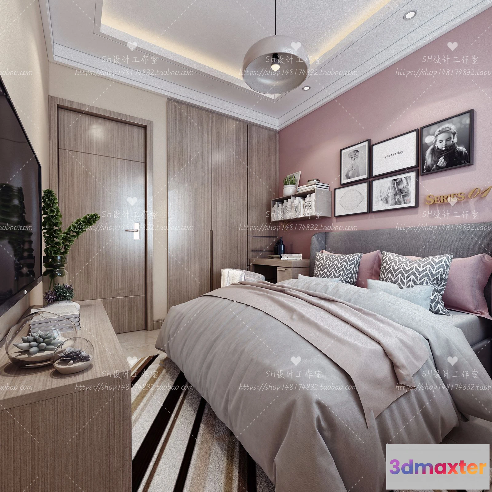 1115020 - CHILDREN ROOM 3D SCENES - VRAY RENDER - 113