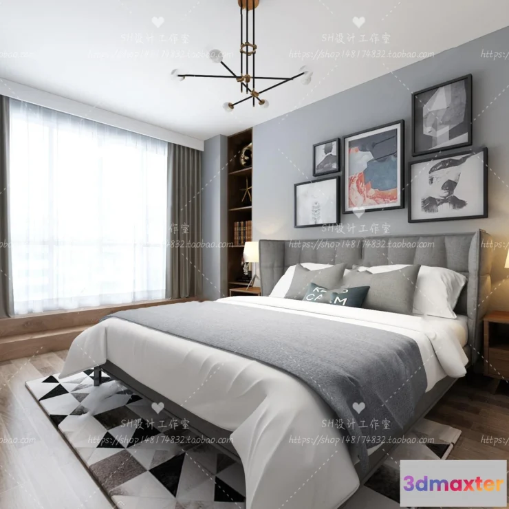 1115022 - CHILDREN ROOM 3D SCENES - VRAY RENDER - 114