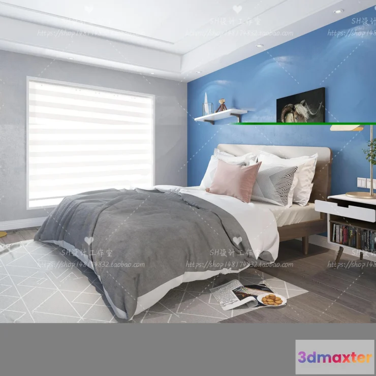 1115026 - CHILDREN ROOM 3D SCENES - VRAY RENDER - 116