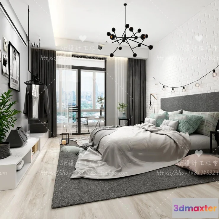 1115058 - CHILDREN ROOM 3D SCENES - VRAY RENDER - 132