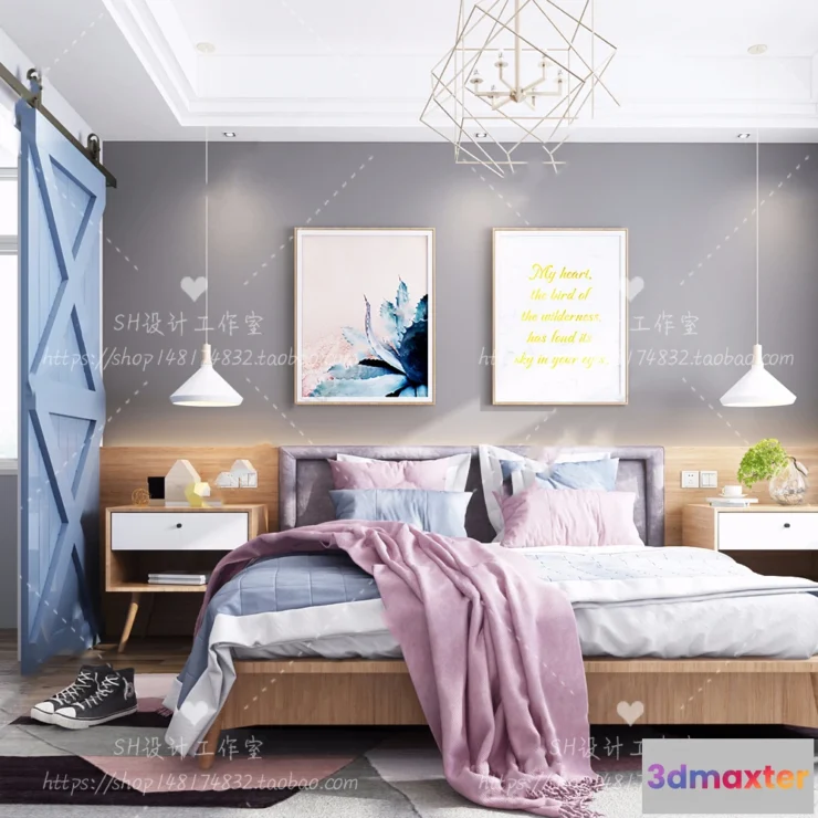 1115070 - CHILDREN ROOM 3D SCENES - VRAY RENDER - 138