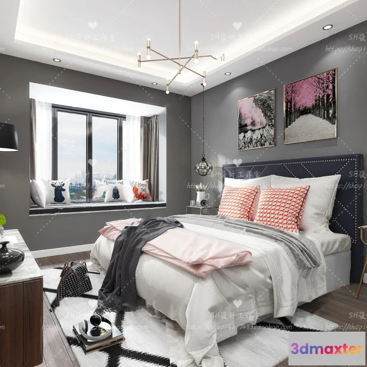 1115086 - CHILDREN ROOM 3D SCENES - VRAY RENDER - 146