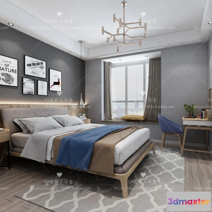 1115088 - CHILDREN ROOM 3D SCENES - VRAY RENDER - 147