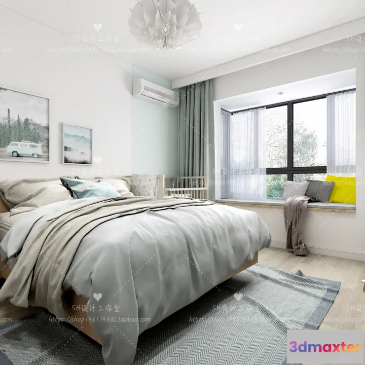 1115090 - CHILDREN ROOM 3D SCENES - VRAY RENDER - 148