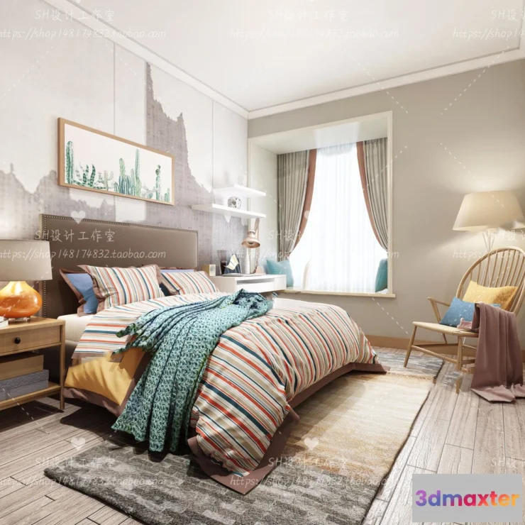 1115094 - CHILDREN ROOM 3D SCENES - VRAY RENDER - 150