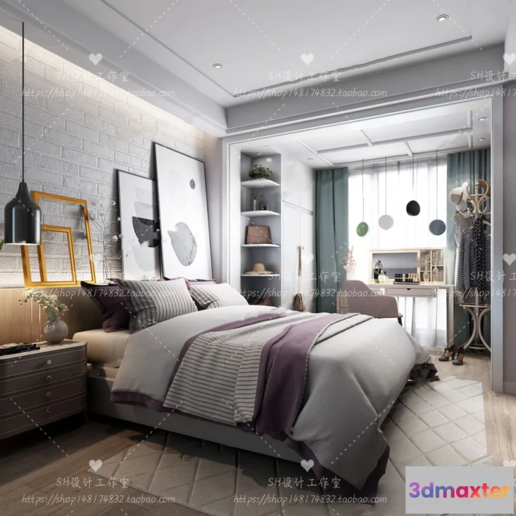 1115102 - CHILDREN ROOM 3D SCENES - VRAY RENDER - 154