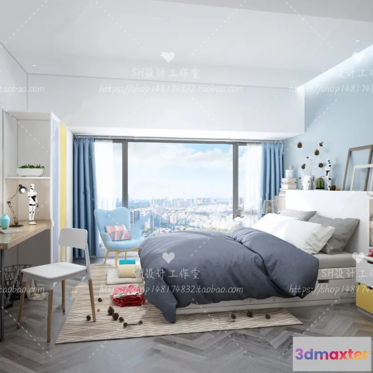 1115118 - CHILDREN ROOM 3D SCENES - VRAY RENDER - 162