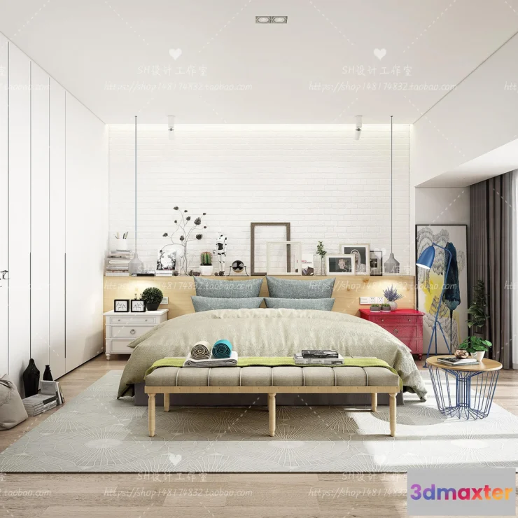 1115136 - CHILDREN ROOM 3D SCENES - VRAY RENDER - 171