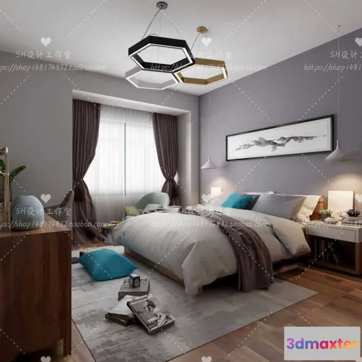 1115150 - CHILDREN ROOM 3D SCENES - VRAY RENDER - 178