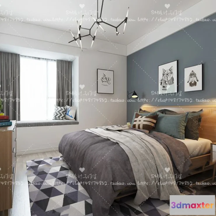 1115174 - CHILDREN ROOM 3D SCENES - VRAY RENDER - 190