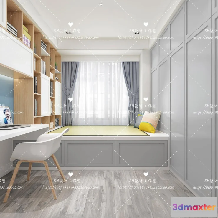 1115230 - CHILDREN ROOM 3D SCENES - VRAY RENDER - 218