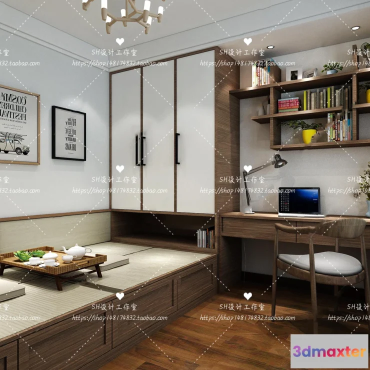 1115232 - CHILDREN ROOM 3D SCENES - VRAY RENDER - 219