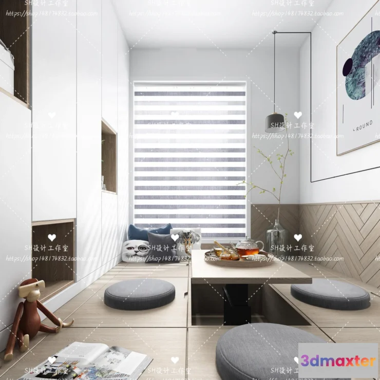 1115258 - CHILDREN ROOM 3D SCENES - VRAY RENDER - 232