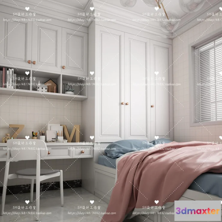 1115260 - CHILDREN ROOM 3D SCENES - VRAY RENDER - 233