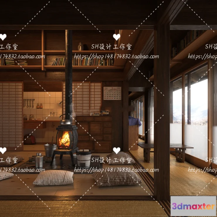 1115346 - CHILDREN ROOM 3D SCENES - VRAY RENDER - 276