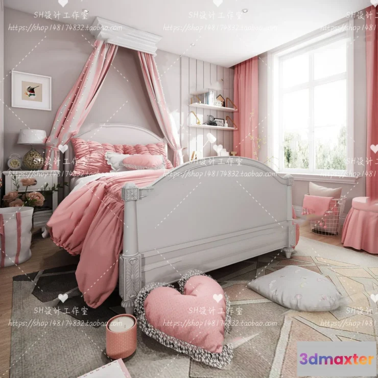 1115424 - CHILDREN ROOM 3D SCENES - VRAY RENDER - 315