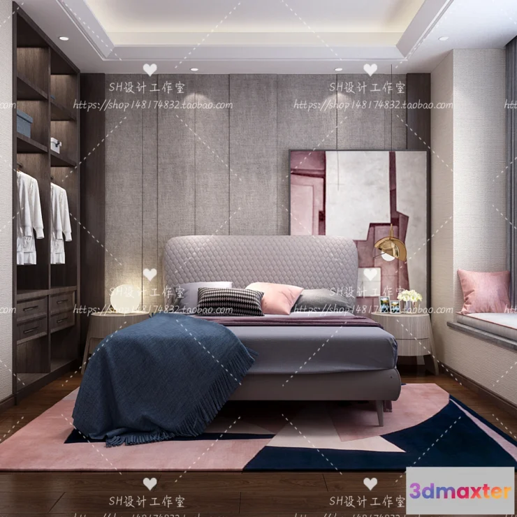 1115446 - CHILDREN ROOM 3D SCENES - VRAY RENDER - 326