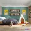 1115494 - CHILDREN ROOM 3D SCENES - VRAY RENDER - 350