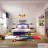 1115498 - CHILDREN ROOM 3D SCENES - VRAY RENDER - 352