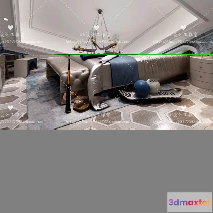 1115506 - CHILDREN ROOM 3D SCENES - VRAY RENDER - 356