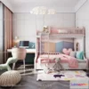 1115560 - CHILDREN ROOM 3D SCENES - VRAY RENDER - 383