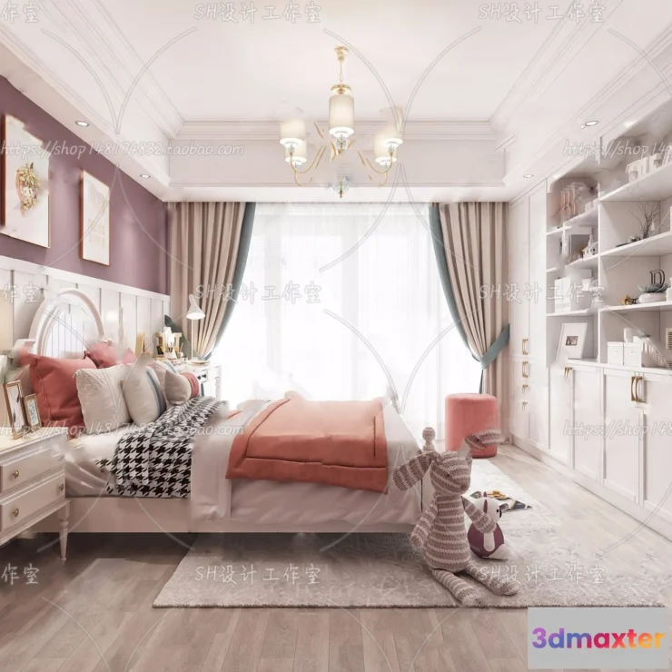 1115580 - CHILDREN ROOM 3D SCENES - VRAY RENDER - 393