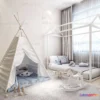 1115626 - CHILDREN ROOM 3D SCENES - VRAY RENDER - 416